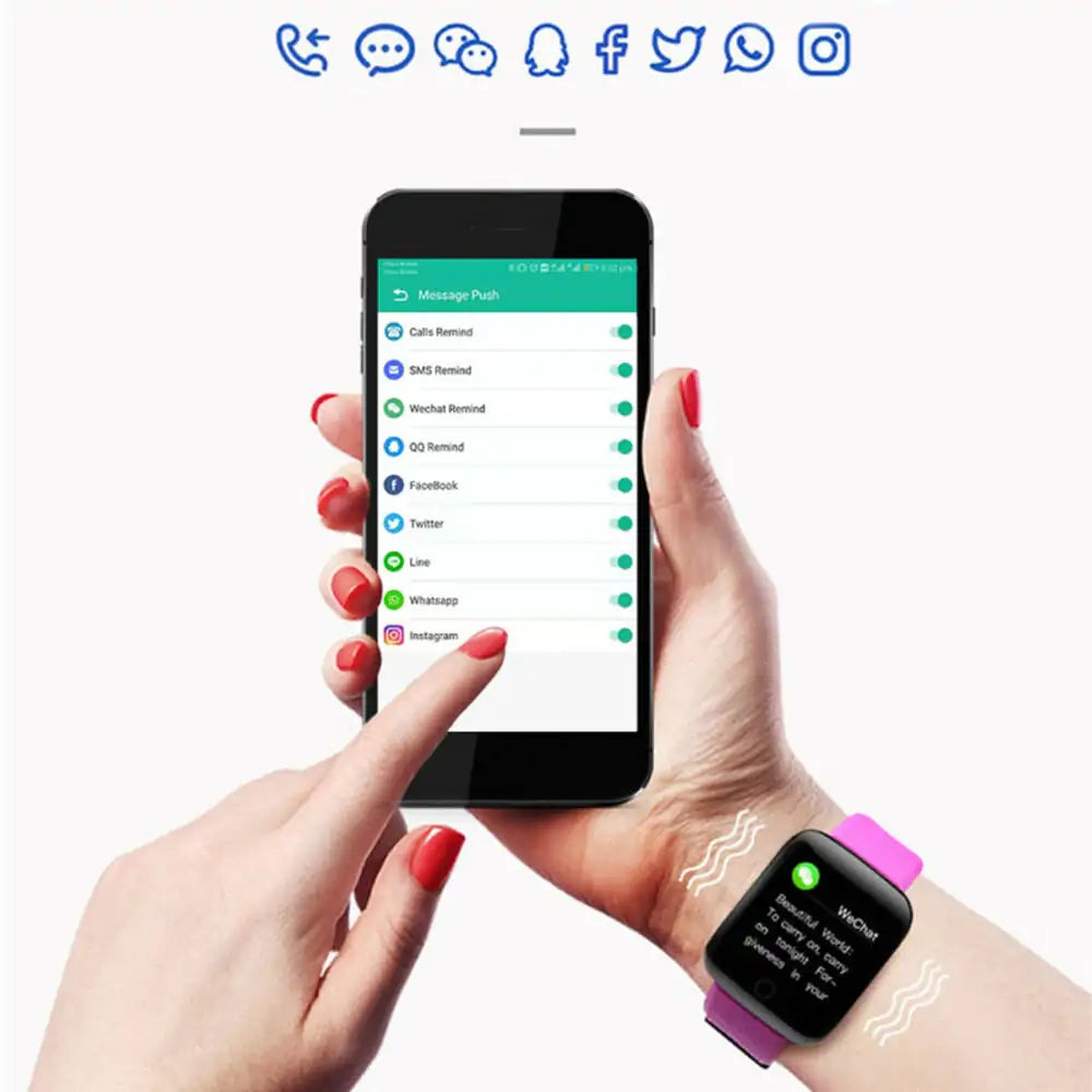 Smart Watch & Fitness Tracker