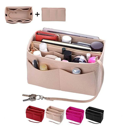 HHYUKIMI Brand Felt Handbag Organizer Insert